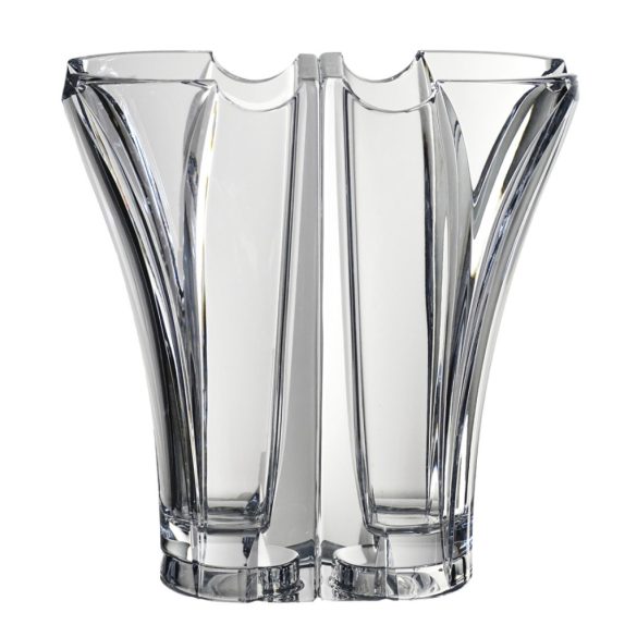 Modern * Lead crystal Love vase 22 cm (Double15014)
