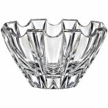 Modern * Lead crystal Oval bowl 21 cm (15018)