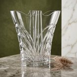Modern * Lead crystal Love vase 22 cm (Double15214)