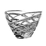 Modern * Lead crystal Oval bowl 21 cm (15218)