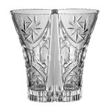 Victoria * Lead crystal Love vase 22 cm (Dupla16114)