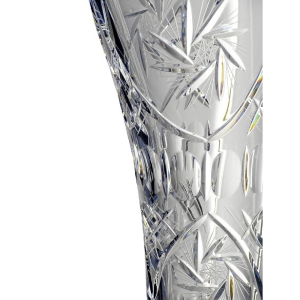 Victoria * Lead crystal Love vase 22 cm (Dupla16114)