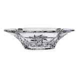 Victoria * Lead crystal T ashtray 18 cm (16120)