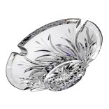 Viola * Lead crystal T ashtray 18 cm (16120)