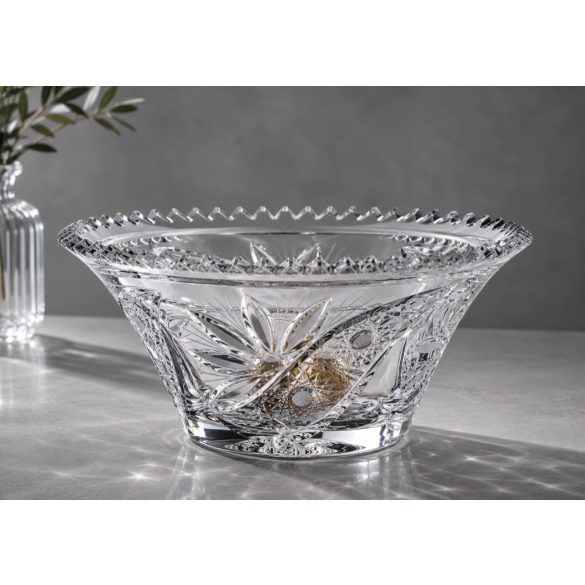 Liliom * Lead crystal T bowl 22 cm (16519)