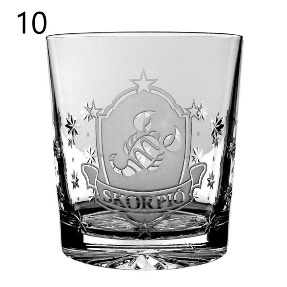 Other Goods * Crystal Zodiac whiskey glass 300 ml (Tos17021)