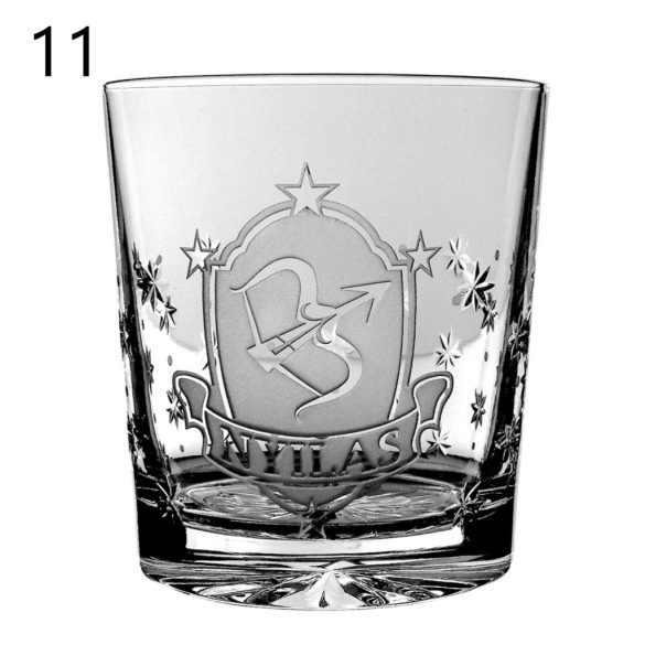 Other Goods * Crystal Zodiac whiskey glass 300 ml (Tos17021)
