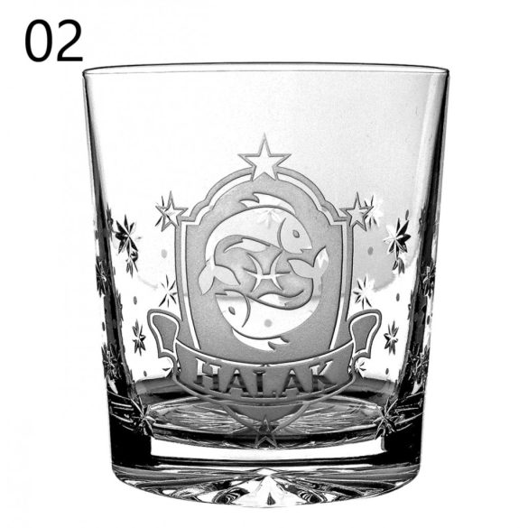 Other Goods * Crystal Zodiac whiskey glass 300 ml (Tos17021)