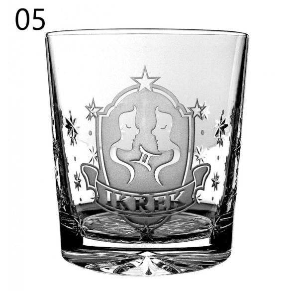 Other Goods * Crystal Zodiac whiskey glass 300 ml (Tos17021)