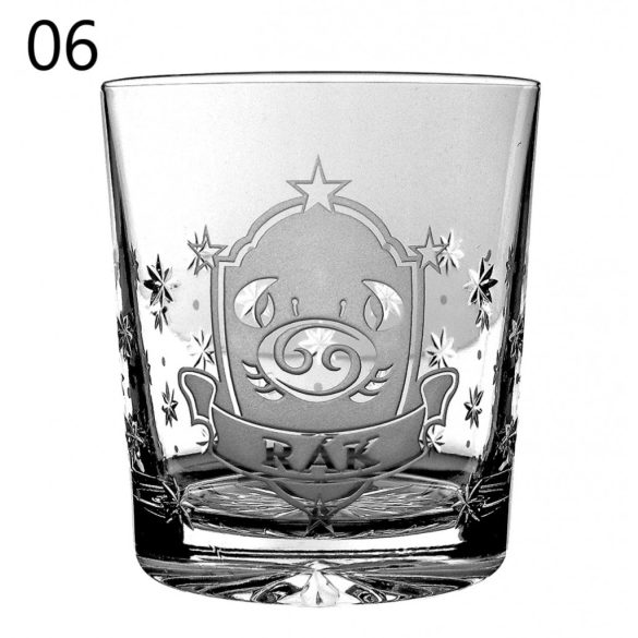 Other Goods * Crystal Zodiac whiskey glass 300 ml (Tos17021)