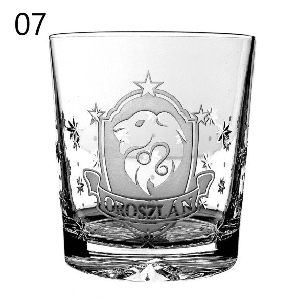 Other Goods * Crystal Zodiac whiskey glass 300 ml (Tos17021)