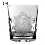 Other Goods * Crystal Zodiac whiskey glass 300 ml (Tos17021)
