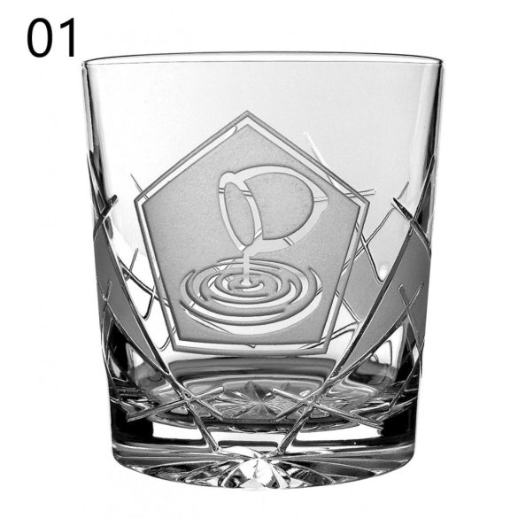 Other Goods * Crystal Zodiac whiskey glass 300 ml (Tos17022)