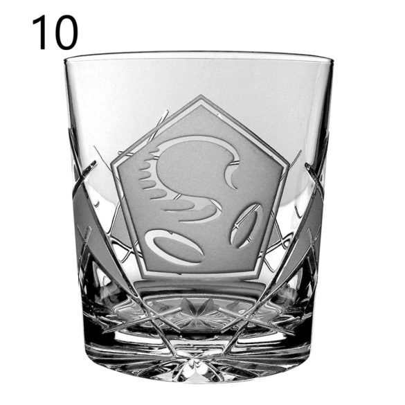 Other Goods * Crystal Zodiac whiskey glass 300 ml (Tos17022)