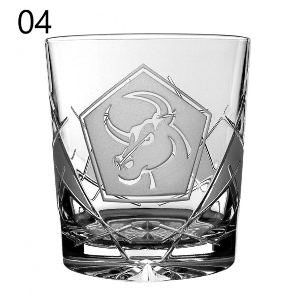 Other Goods * Crystal Zodiac whiskey glass 300 ml (Tos17022)
