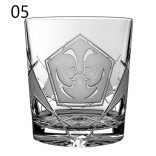 Other Goods * Crystal Zodiac whiskey glass 300 ml (Tos17022)
