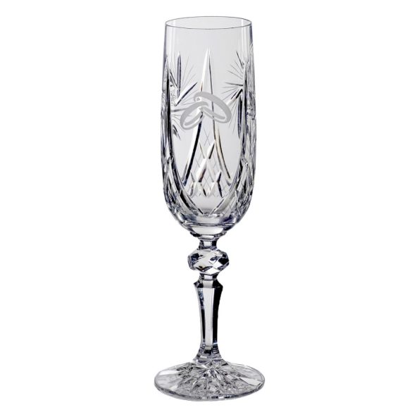 Victoria * Crystal Champagne glass 180 ml (MGyű17120)