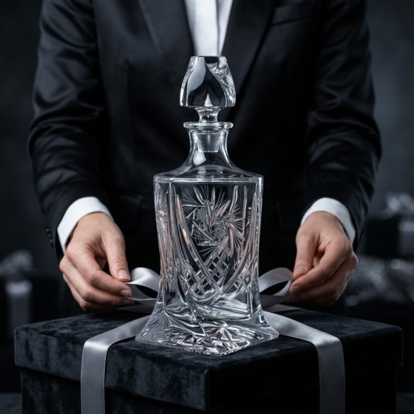 Victoria * Crystal Brandy bottle 400 ml (Cs17158)