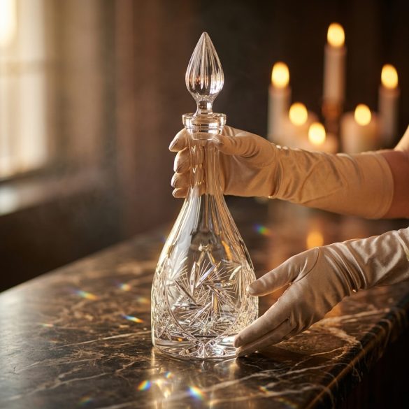 Victoria * Crystal Wine bottle 1000 ml (H17166)