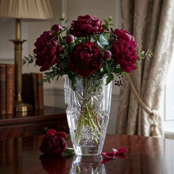 Victoria * Crystal Barrel vase 28 cm (Smi17168)