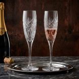 Victoria * Crystal Champagne flute glass 150 ml (Toc17185)