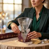 Victoria * Crystal Vase 24.5 cm (Orb17192)