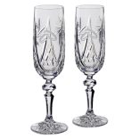 Victoria * Crystal Crystal champagne set for wedding (2 pcs) (MGyű17198)