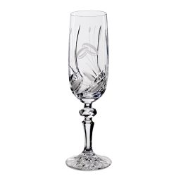 Viola * Crystal Champagne glass 180 ml (MGyű17220)