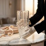 Viola * Crystal Vase H 30 cm (OriPr17242)