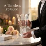 Viola * Crystal Vase X 25 cm (OriPr17244)