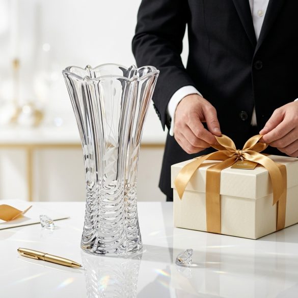 Viola * Crystal Vase X 30 cm (OriPr17245)