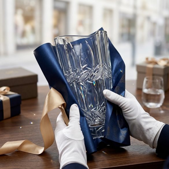 Viola * Crystal Barrel vase 28 cm (Smi17268)