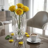 Viola * Crystal Vase H 30.5 cm (Orb17288)