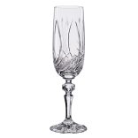 Viola * Crystal Champagne flute glass 180 ml (M17297)