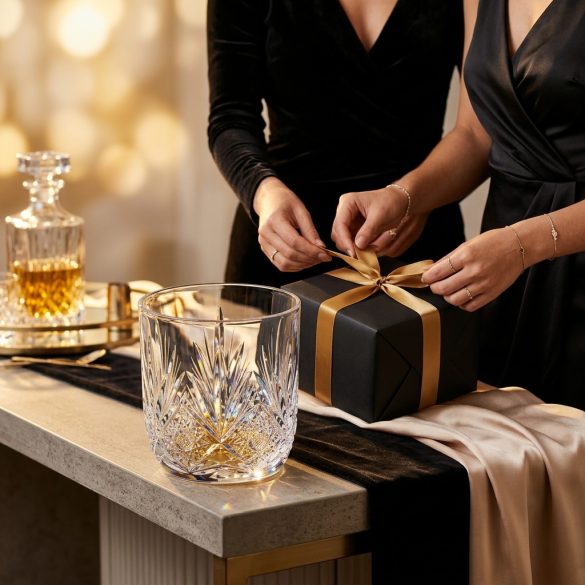 Laura * Crystal Whisky glass 280 ml (Orb17324)