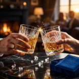 Laura * Crystal Whisky glass 300 ml (Toc17333)