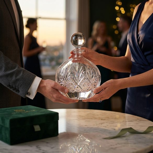 Laura * Crystal Whisky decanter 650 ml (Orb17341)