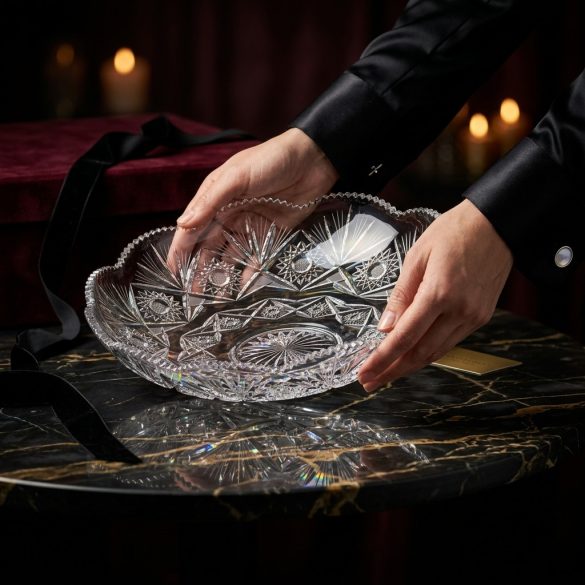 Laura * Crystal Cake bowl 33 cm (17348)