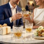 Liliom * Crystal Whisky glass 340 ml (Cs17517)