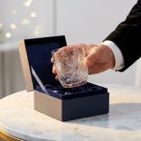 Liliom * Crystal Whisky glass 280 ml (Orb17524)