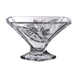 Liliom * Crystal Bowl 22 cm (Cs17551)