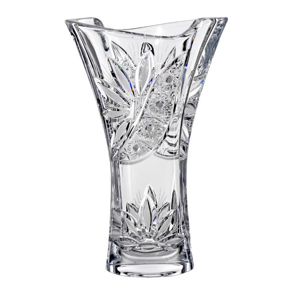 Liliom * Crystal X vase 25.5 cm (Smi17557)