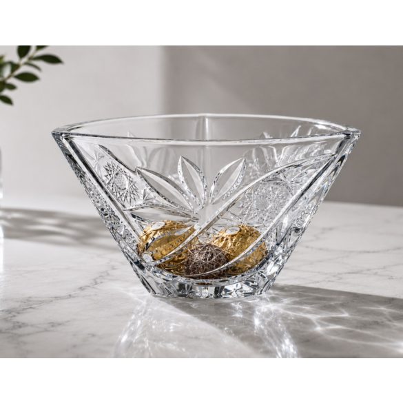 Liliom * Crystal Bowl 18 cm (Tri17562)
