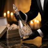 Liliom * Crystal Wine bottle 1000 ml (H17566)