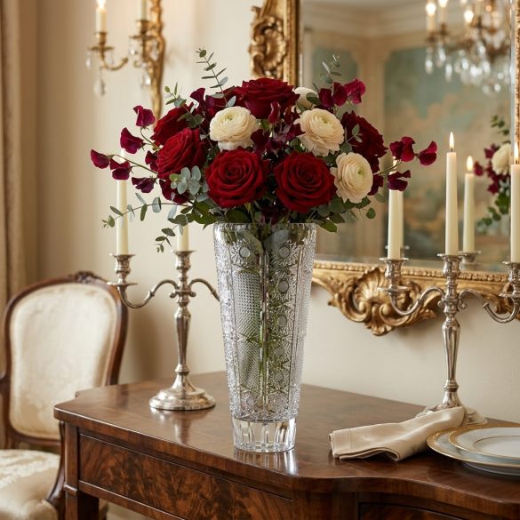 Classic * Crystal Vase 30.5 cm (Cam17764)
