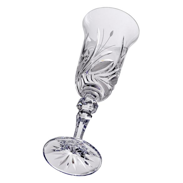 Viola * Crystal Champagne flute glass 150 ml (L17907)