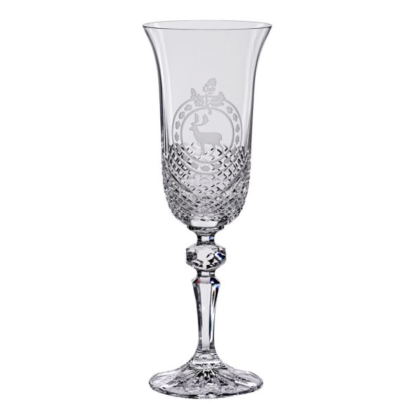Hunter * Crystal Champagne flute glass 150 ml (L18207)