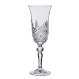 Fire * Crystal Champagne flute glass 150 ml (L18607)