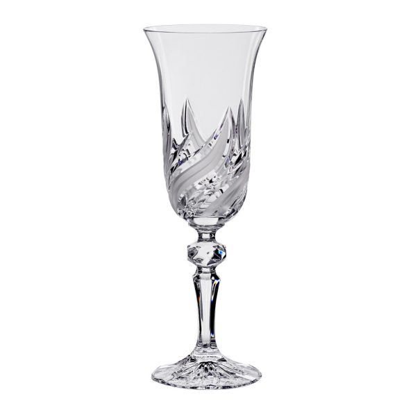 Fire * Crystal Champagne flute glass 150 ml (L18607)