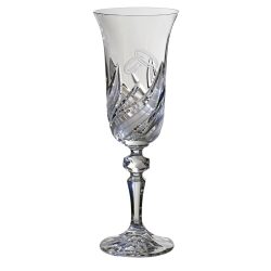 Fire * Crystal Champagne flute glass 150 ml (LGyu18620)